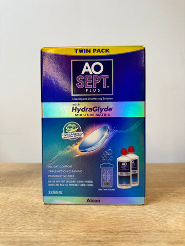 AO Sept Plus with Hydraglyde Twin Pack