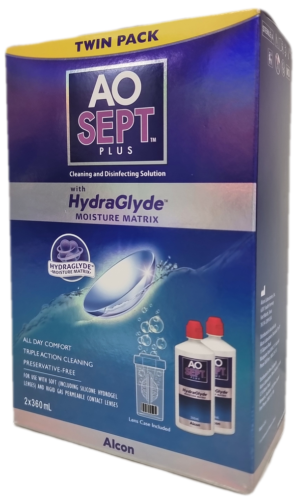 AO Sept Plus with Hydraglyde Twin Pack