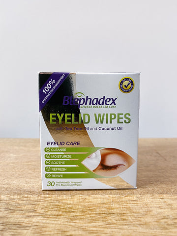 Blephadex Eyelid Wipes - Blepharitis Natural treatment