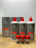 Menicon Soleko Platinum Hydrogen Peroxide Solution Value Pack (3x 360ml bottles of solution + 3 cases)