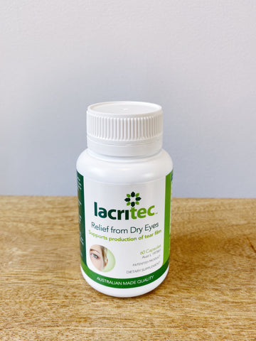 Lacritec 60 Dry Eye Supplements Australian Made Dry Eye Treatment