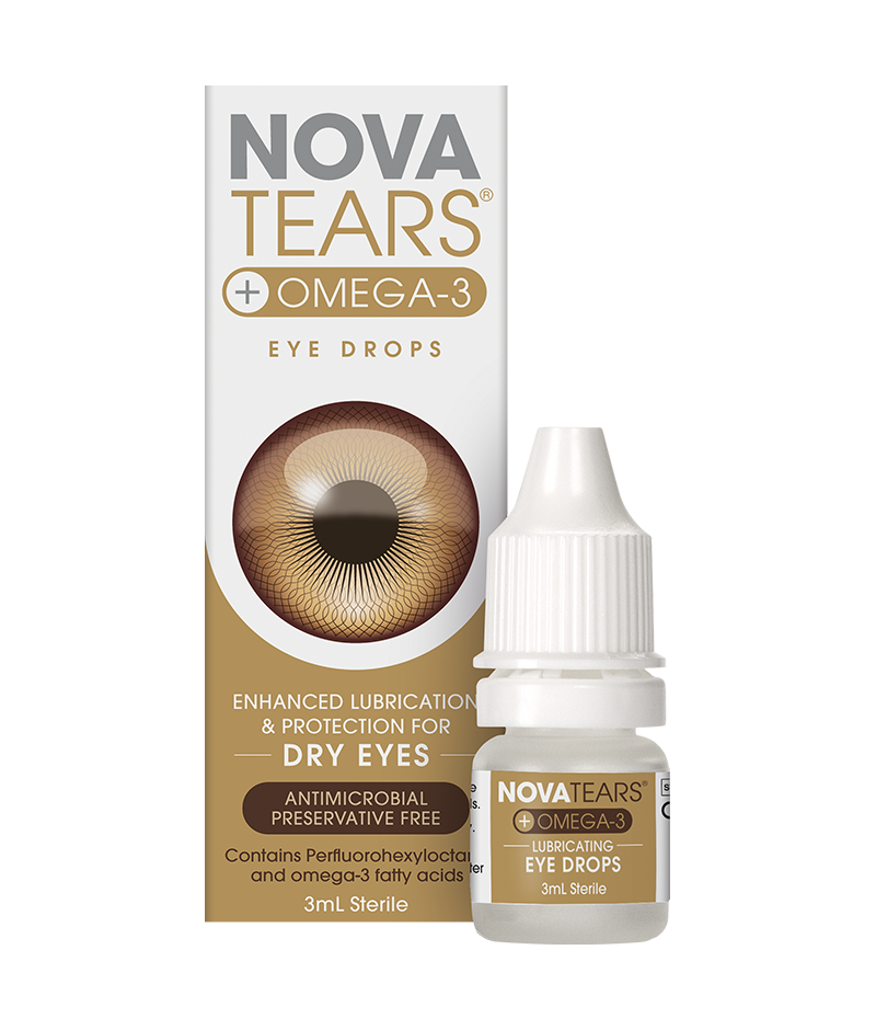 NovaTears + Omega-3 Eye Drops